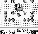 Get your password at the castle.